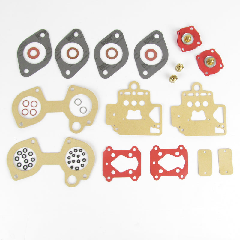 KIT GUARNIZIONI REVISIONE CARBURATORE ORIGINALE DELL'ORTO PHF A B C D G P - Foto 7