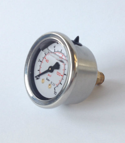 Adattatore Pressione Carburante 5/16 Barb Nero - Raccordo In Alluminio Per Manometro, 6.5x2.1cm - Foto 9